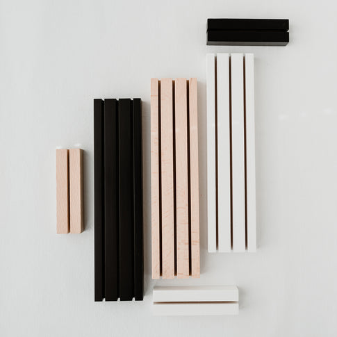 Support cartes postales noir 10