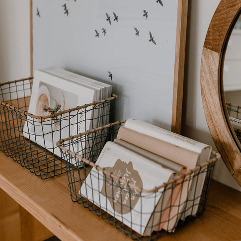Drahtkorb 30x23 cm | Eulenschnitt 