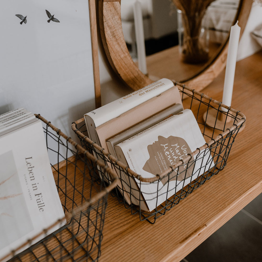 Drahtkorb 30x23 cm | Eulenschnitt 