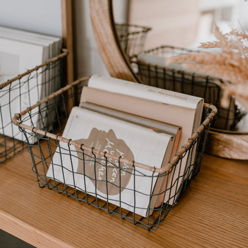 Drahtkorb 30x23 cm | Eulenschnitt 