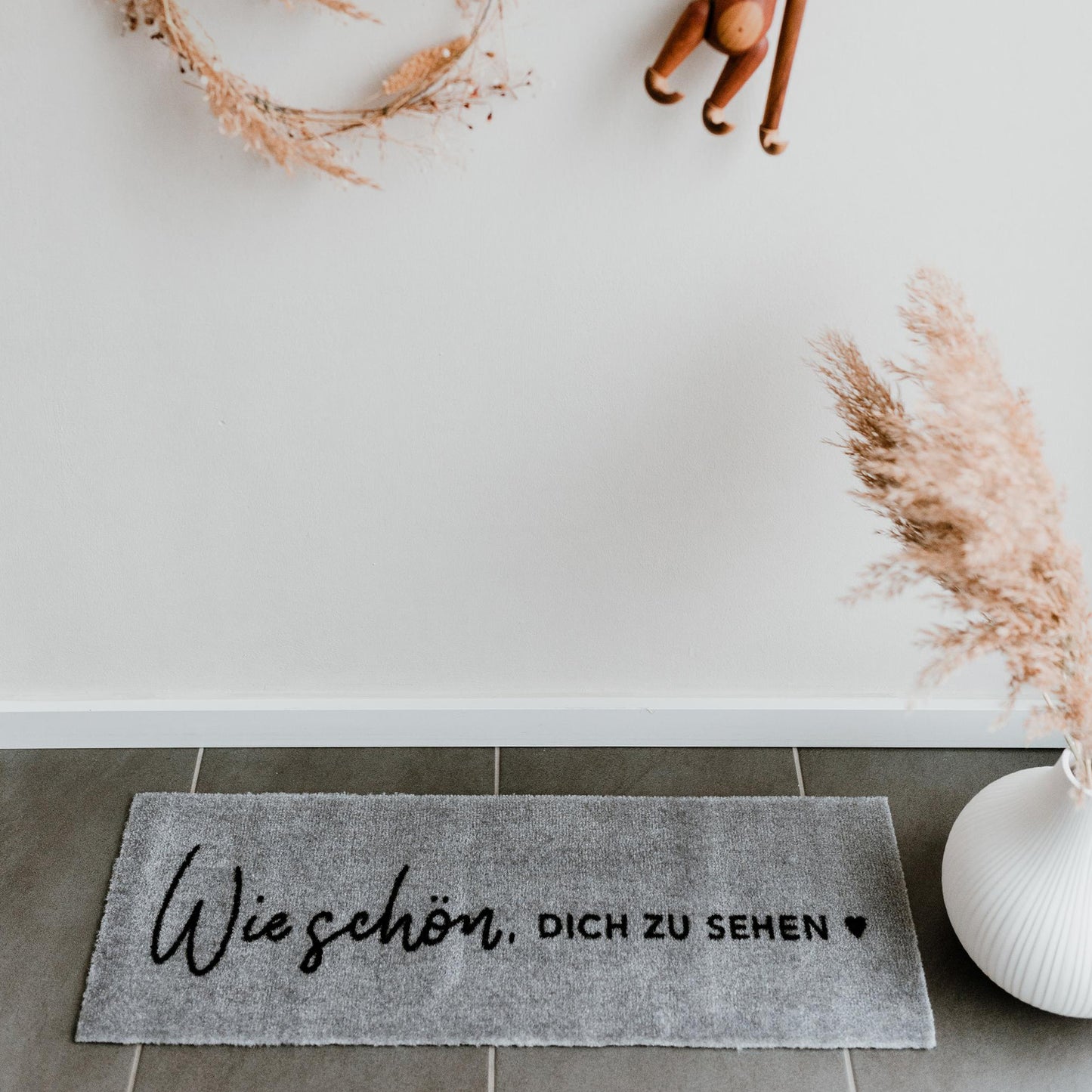 Petit paillasson lavable Wie schön
