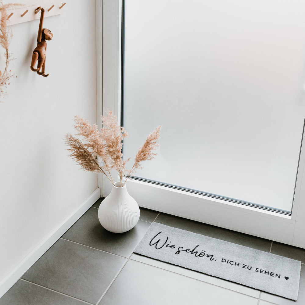 Petit paillasson lavable Wie schön