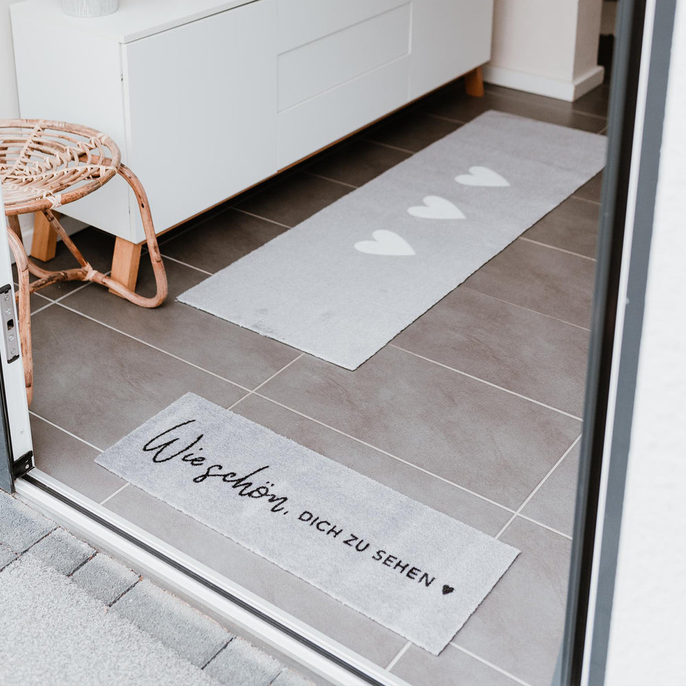Petit paillasson lavable Wie schön