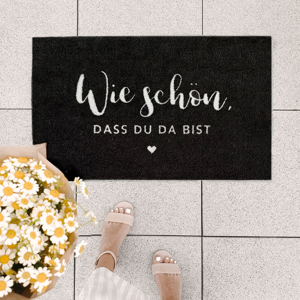 Waschbare Fußmatte Wie Schön | Eulenschnitt 