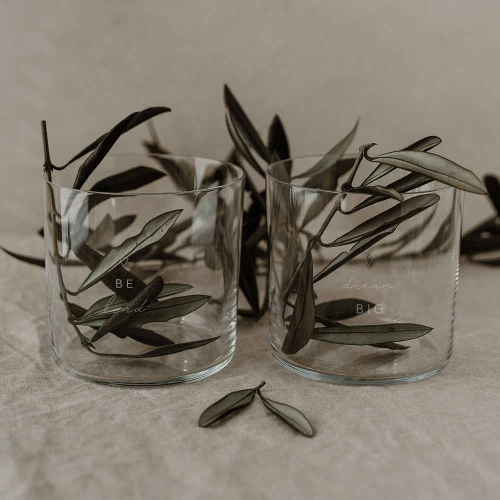 Verre à eau en lot de 2 Dreams blanc