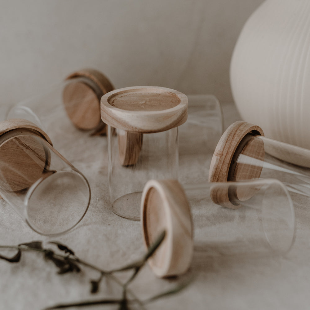 Mini Vorratsgläser im 6er Set | Eulenschnitt 