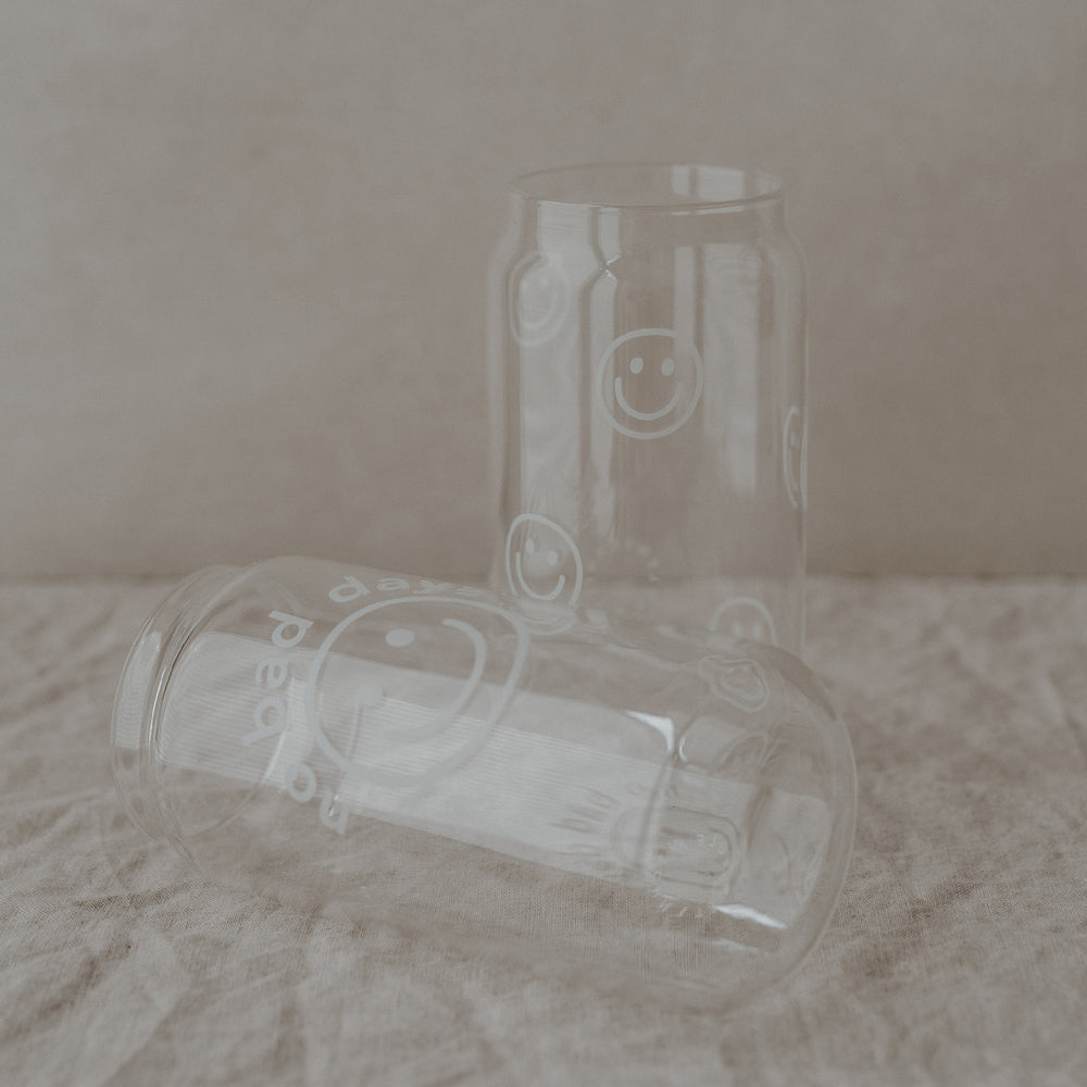 Hohes Trinkglas No Bad Days | Eulenschnitt 