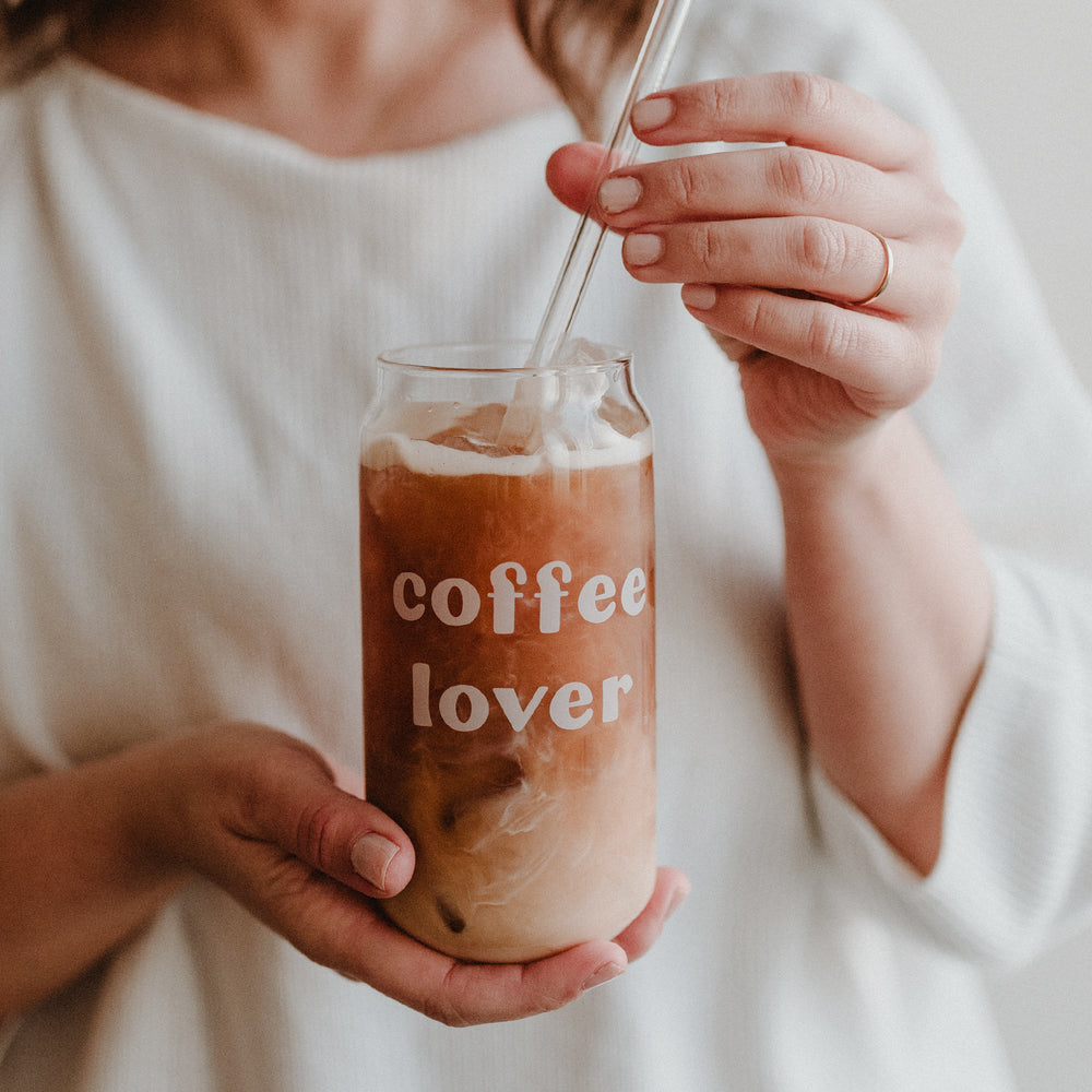 Grand verre à boire Coffee Lover