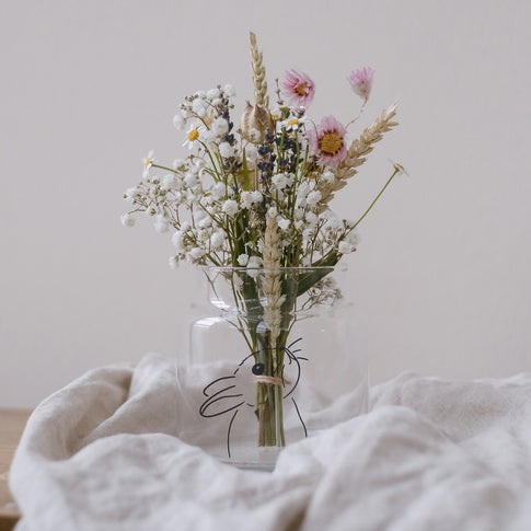 Vase en verre lapin Hase