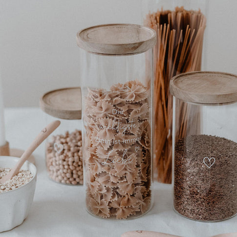 Vorratsglas Liebe 25 cm | Eulenschnitt 