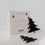 Pendentifs en bois sapin noir en lot de 8