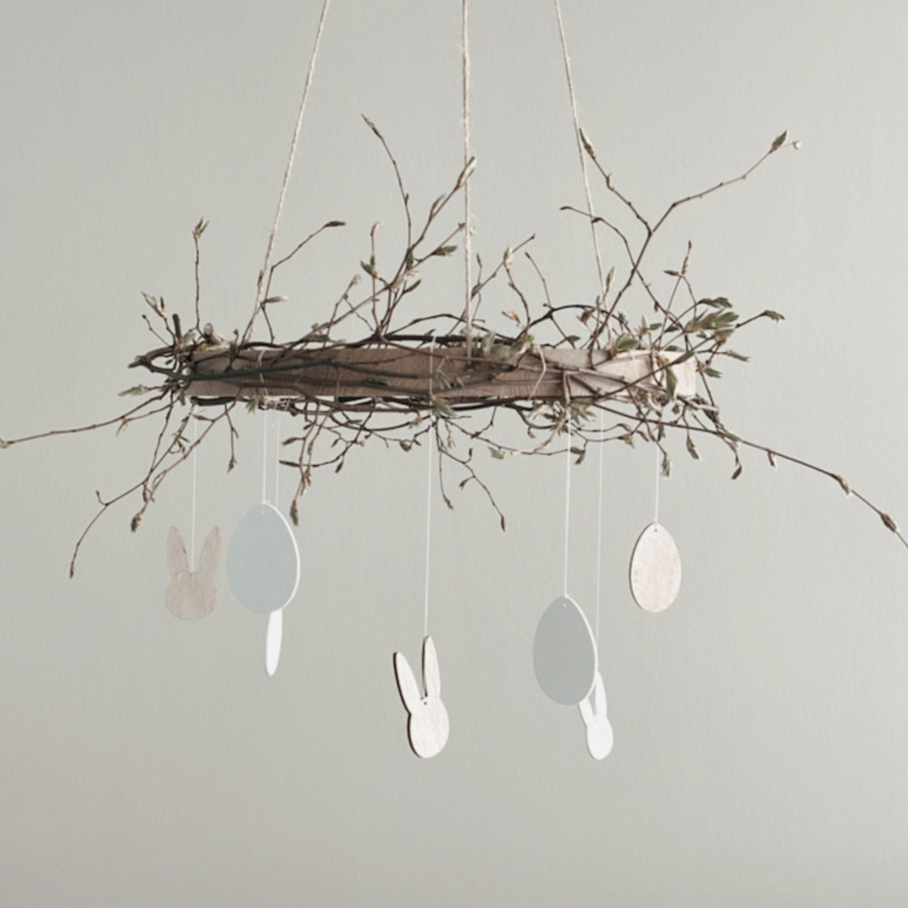 Couronne en bois de chêne Coeur