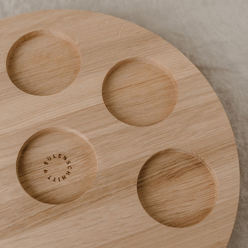 Bougeoir 32 cm en chêne