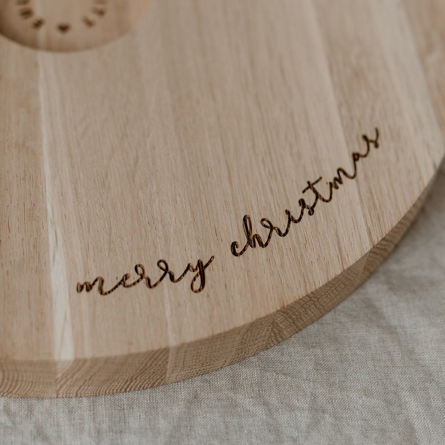 Kerzenbrett Merry Christmas 29cm