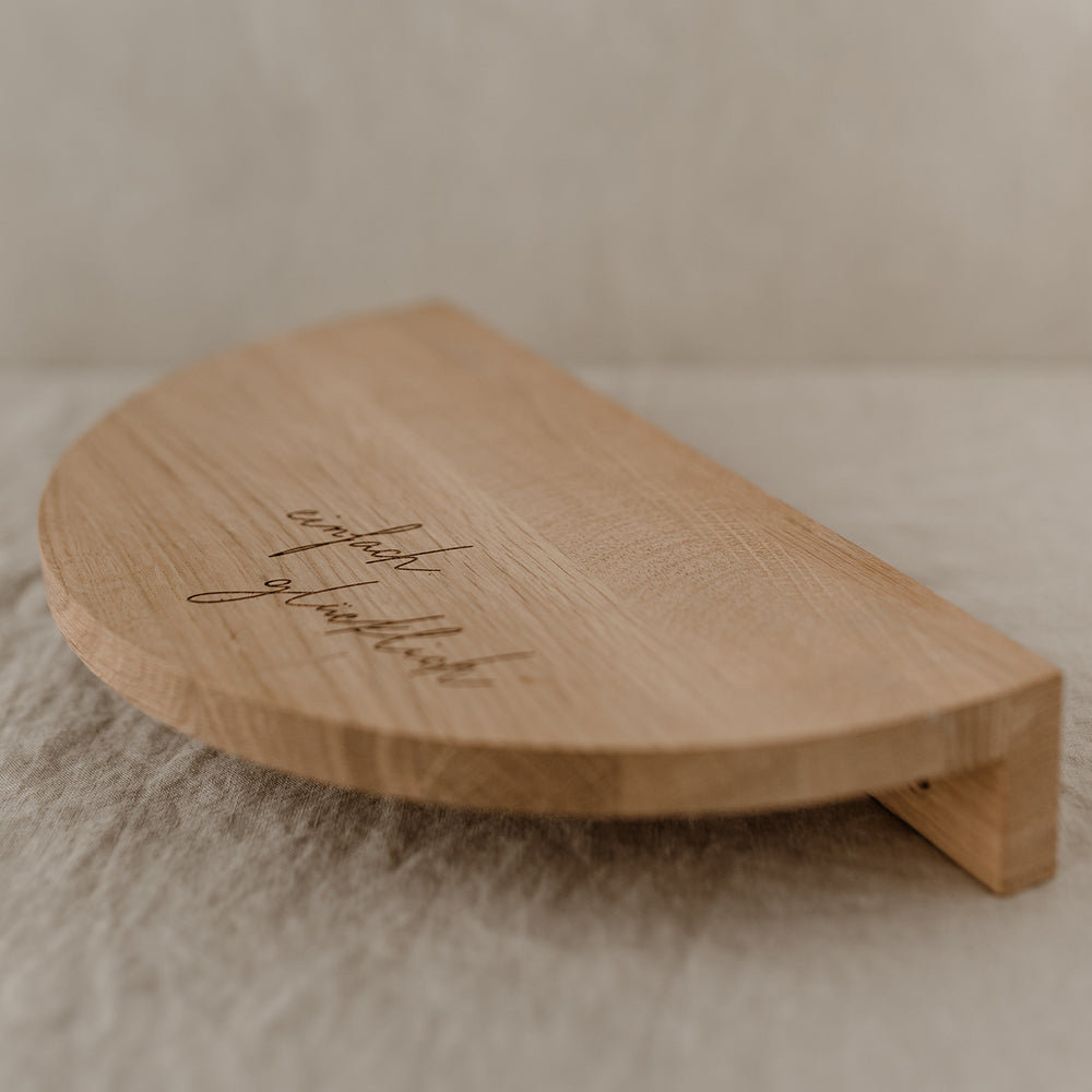 Étagère murale einfach glücklich 32cm