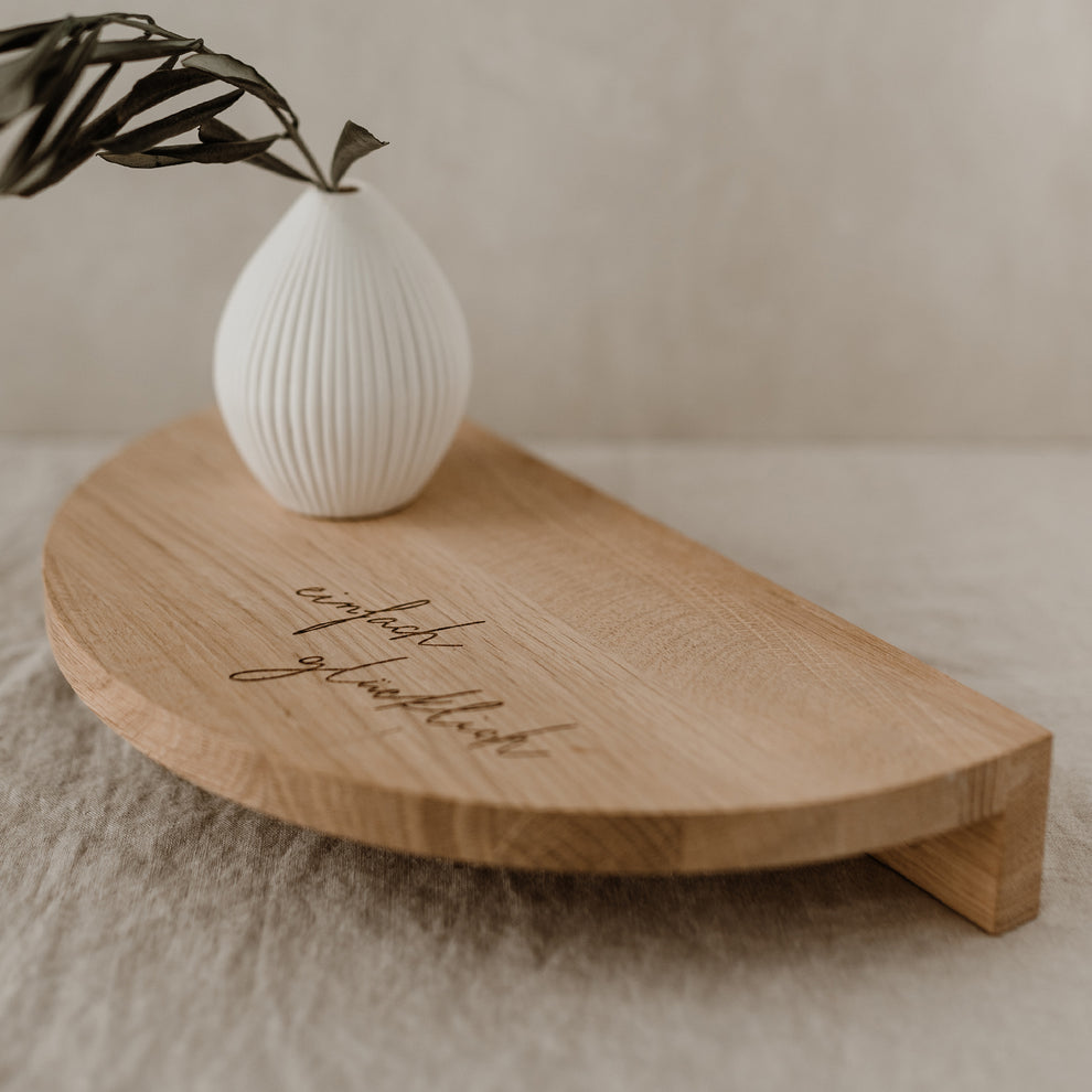 Étagère murale einfach glücklich 32cm