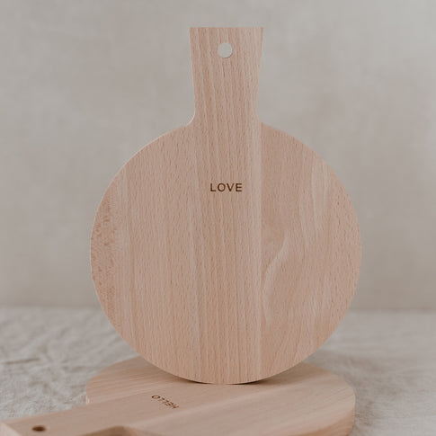 Mini planches à découper Hello Love en lot de 2