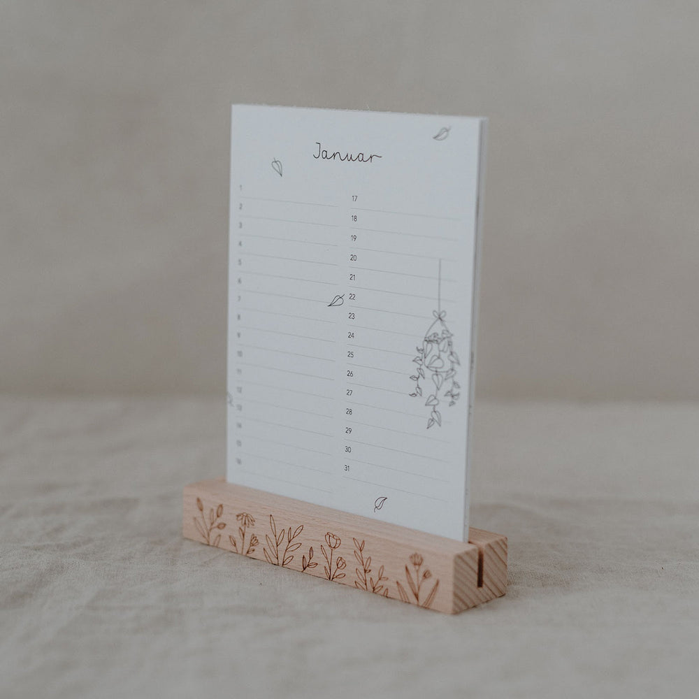 Calendrier de table Anniversaires Demoiselle d'honneur