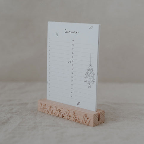 Calendrier de table Anniversaires Demoiselle d'honneur