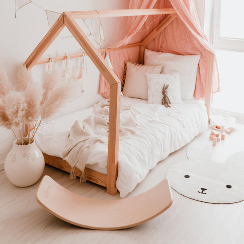 Tapis enfant lavable lapin