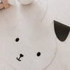 Tapis enfant lavable lapin