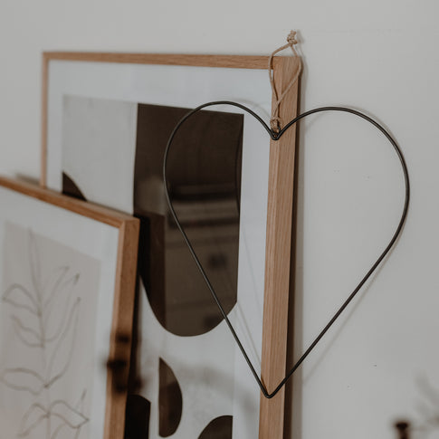 Couronne en métal Coeur en lot de 2