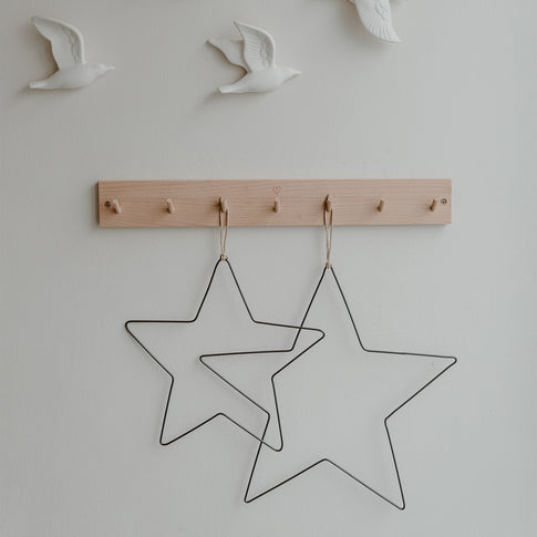 Couronne en métal Étoile en lot de 2