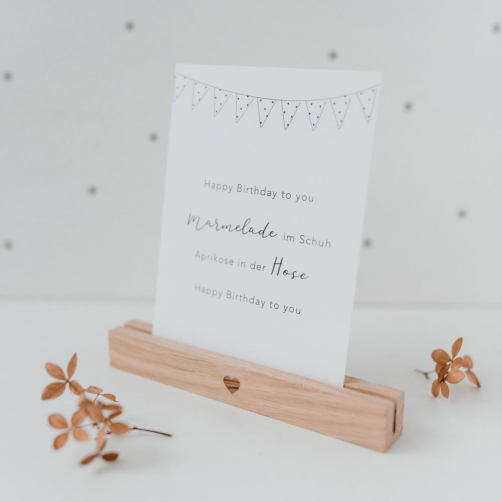 Ensemble de 6 cartes d'anniversaire avec citations