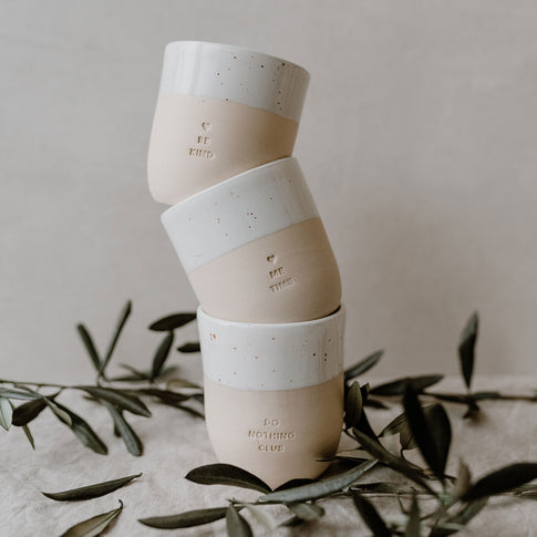 Gobelet en grès Me Time