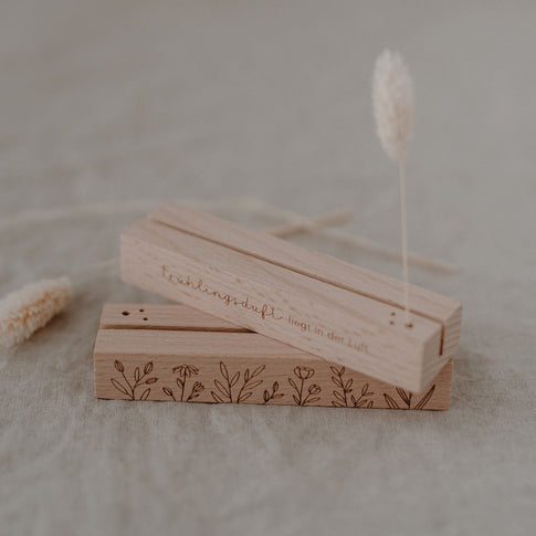 Carte de printemps et support de fleurs séchées en lot de 2