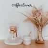 Lettrage en relief en bois Coffeelover