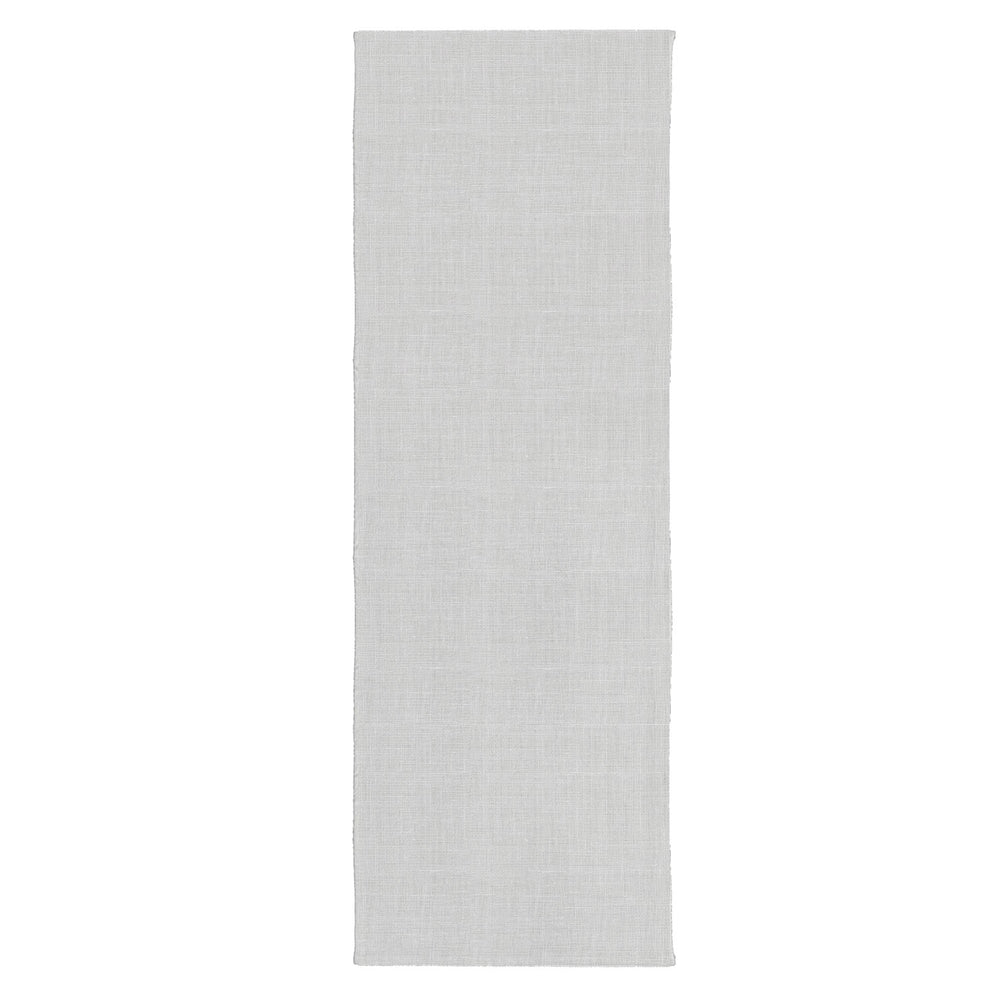 Chemin de table en lin gris clair