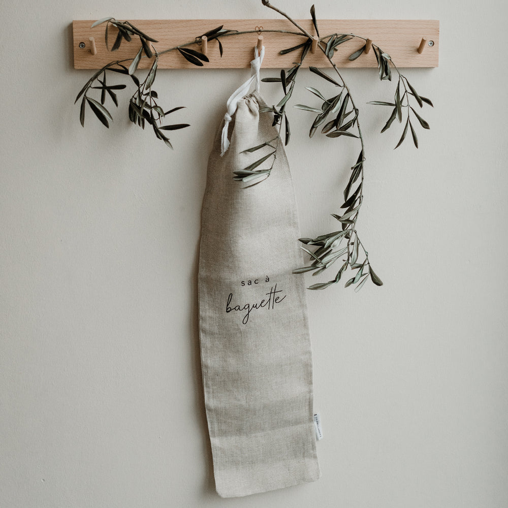 Sac à baguette en lin