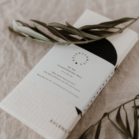 Schwammtücher Herz 3er Set