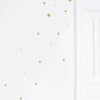 Sticker mural étoiles dorées